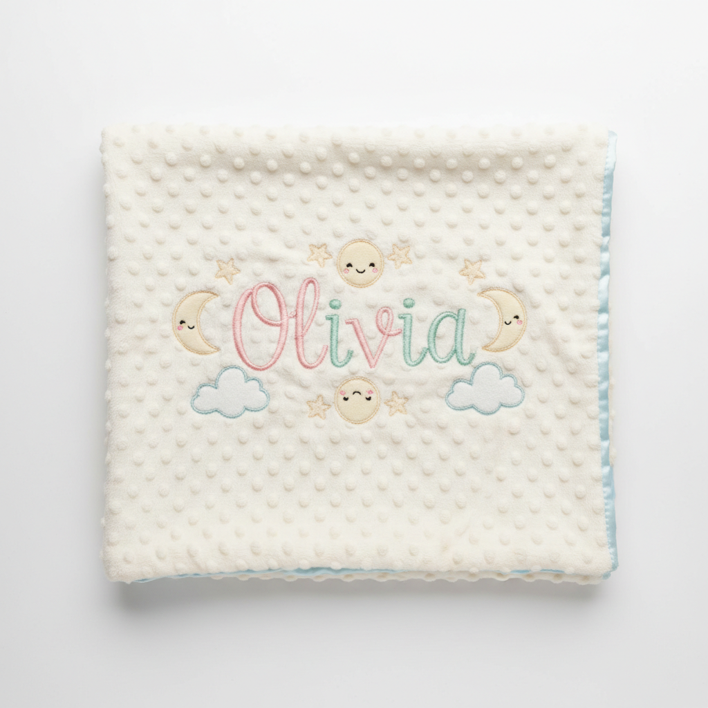 Couverture bébé personnalisée