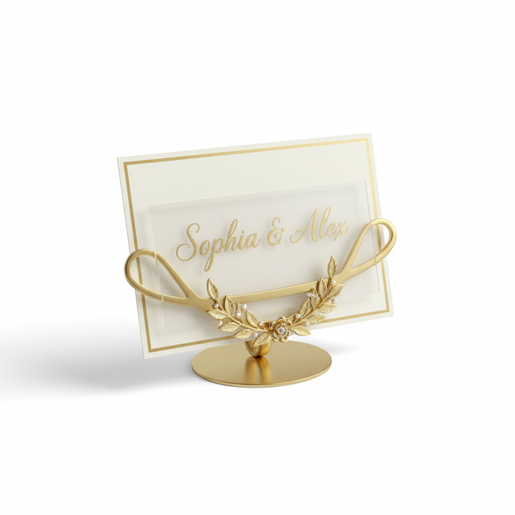 Marque-place mariage personnalisé