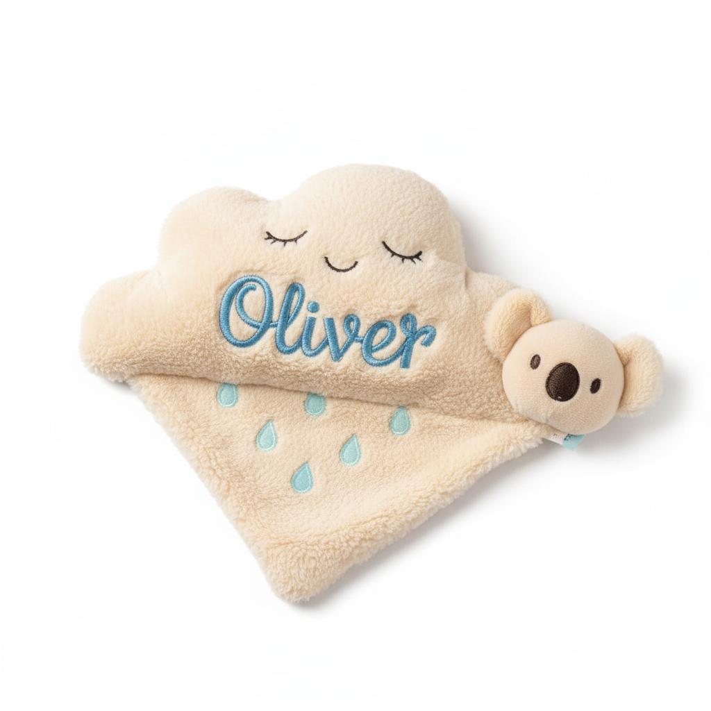 Doudou personnalisé avec prénom brodé
